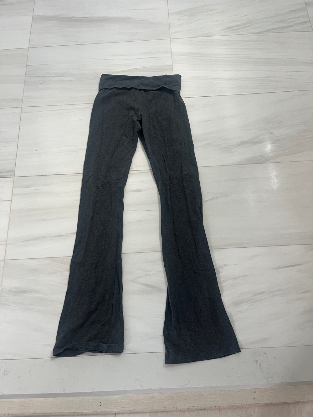 Brandy Melville Fold over flare Pants